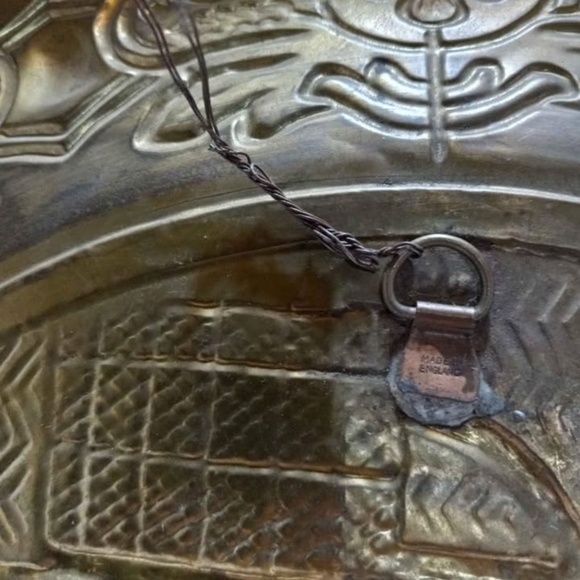 Vintage Copper Colored Decorative Hanging Plates - Picture 9 of 9